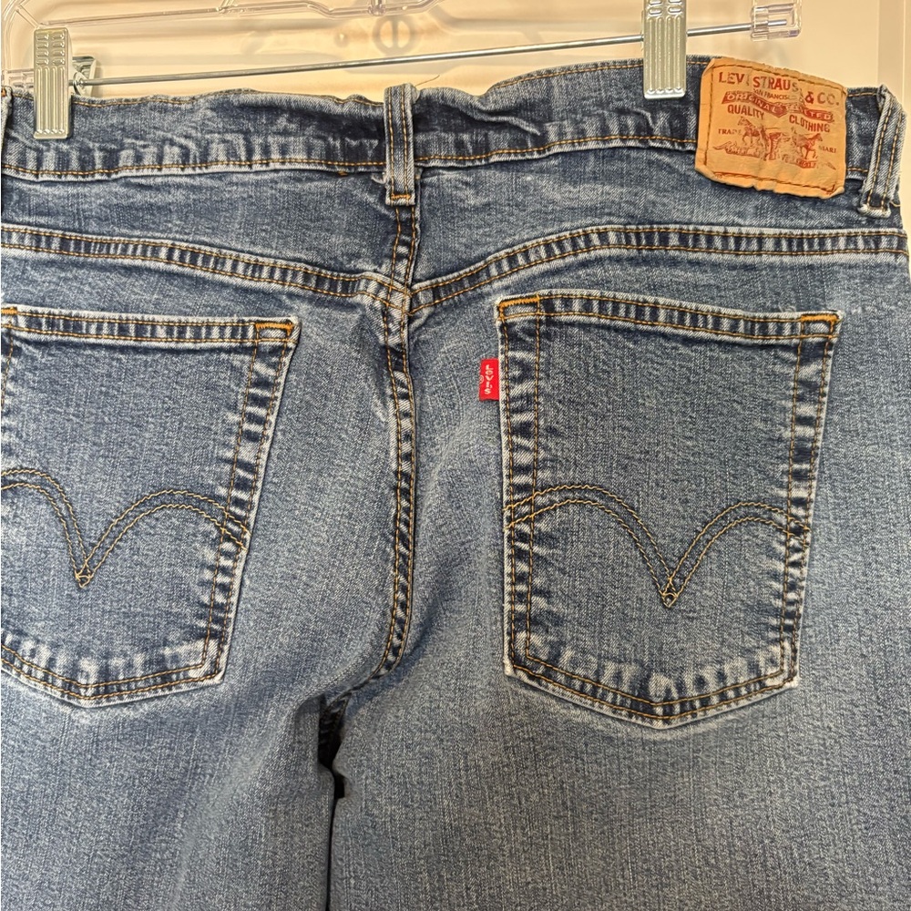 Levi's Blue Flare & Wide Leg Jeans